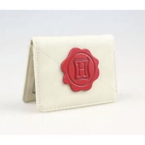 Harry Potter Hogwarts Mail Bifold Wallet, White, Vegan Leather - New